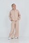 Girl's Oval Cut Detailed Tracksuit Set - 5