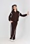 Girl's Stripe Detailed Tracksuit Set - 2