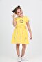 Girl's Cat Printed Dress - 3