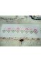 Handmade Embroidery Embroidered Needle Embroidered Prayer Cover Dowry Holder Mevlit Hijab Crepe Fabric 145X75 cm - 3