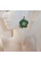 Bohemian Style Handmade Knitted Flower Earrings–Summer, Lightweight, Colorful, Special Design Jewelry, Trendy Earrings - 2