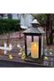 Set of 3 flickering LED flameless candles with elegant wickless design—safe, stylish home décor. - 4