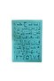 Arabic Numbers & Letters Silicone Mold – Turquoise Learning Tool - 2