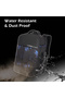 Quest 45L Laptop Overnighter Backpack|Raincover| For Men & Women |Boys & Girls (Black) - 5