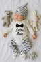 Little Man Long Sleeve Badili Style Beret Seasonal 3 Piece Set - 2