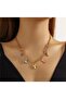 Charm Steel Necklace with Starfish Fish Figure