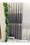 Mizrakli Ft632256 V-5403 Gray 1/3 Double Pile Background Curtain Apm - 6