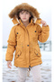 Boy's Waterproof Machine Washable Canvas Fabric Thick Winter Coat - 2