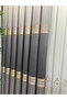 Mizrakli Ft632256 V-5403 Gray 1/3 Double Pile Background Curtain Apm - 3