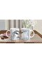 Split Wall Mountain Goat Themed Printed Mug - 5