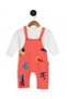 Baby Boy Printed, Salopet / Gardener Overalls and Underwear Set 6-9-12-18-24 Months R2095 - 2