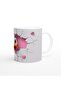 Cheerful Duck Themed Printed Mug Looking from the Cracked Wall - 3