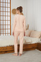 Salmon Shardonlu Winter Knitted Pajamas Suit25226002 - 3