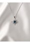 Stainless Steel Zircon Stone Polar Star Necklace