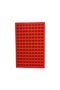 Silicone Square Grid Baking Mat – Red, Non-Stick, Large - 2