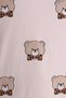 2-Piece Baby Boy Set with Orange Bow Tie and Teddy Bear - 3