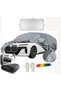 Sedan with Sunshades, XXL 220''x 80''x 48” Sun UV Protection with Multi Layers in All Weather Wate - 2