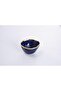 Beth & Lily – Sunset Blue & Gold Ceramic Snack Bowl | Luxury Serving Dish | UAE GCC Gifting - 4
