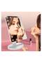Large LED Vanity Mirror – 360° Rotation, Adjustable Brightness, Sleek Design for Makeup & Grooming - 7