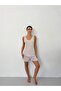 Elastic Waist Draped Stone Modal Shorts - 5