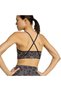 Gray Women's Sports Bra Aer Ls Bra Aop Jn2662 - 6