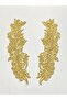 Guipure Applique / 2 Pack Guipure Applique / Mustard Color # 1