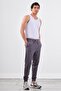 Men's Regular Fit Anthracite Sweatpants - 6