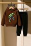 Hulk Printed 3 Thread Children's Tracksuit Set