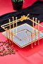 Butterfly Model Mirrored Napkin Holder Stainless Steel Luxury Napkin Box - 4