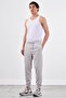 Men's Regular Fit Light Gray Sweatpants - 3