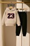 23 Printed 3 Thread Children's Tracksuit Set