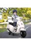 kids Ride on Vespa Motorcycle White for kids (WHITE) - 2