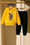 Robotic Printed 3 Thread Children's Tracksuit Set