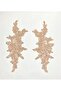Guipure Applique / 2 Pack Guipure Applique / Powder Color