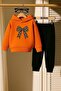 Ribbon Printed 3 Thread Children's Tracksuit Set