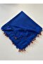Handmade Cherry Embroidery Writing Edge Beaded Cheesecloth Handcrafted Embroidery 100X100Cm 4 Edges Embroidered - 4