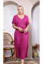 Pink Button Detailed Women's Jumpsuit