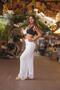 White Color Silk Trousers - 6