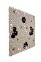 Flower Pattern for Hobby and Artistic Work 31.5X31.5Cm. Glass Mosaic (5 Mesh Tiles=0.5 M2) - 2