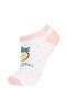 Girl's 7-Piece Cotton Booties Socks Z8714a6ns - 2