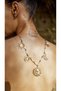 Sun and Moon Double Chain Necklace Set