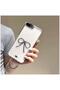 Apple iPhone 8 Plus Compatible Case Bow Silicone Case Transparent - 3