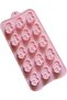 Pink Silicone Heart Chocolate Mold – 15 Cavity Double Heart Design - 2