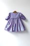 Baby Girl Girl Kid Birthday Party Wedding Dress Half Sleeve Lined Shiny Dress - 6
