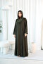 Soild Blazer Design Formal Abaya