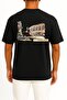 Oversize Verona Italy Unisex T-Shirt with Chest and Back Design - 2
