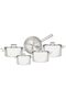 Brava 9 Pieces Stainless Steel Cookware Set with Flat Lid and Tri-ply Base - 2