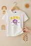 Kpop Demon Hunters Hunterix Rumi Printed Girl's T-Shirt 4-13 Years