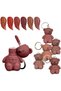 Cute Bear Key Chain Deer Lip Gloss - 3