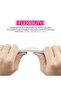 Nail File Half Moon Sponge 709 for Nail Art Design 25pcs in 1 Packet - 3